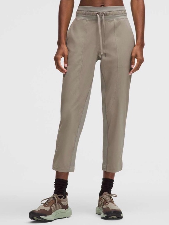 lululemon athletica Pants - Lululemon Dance Studio Mid-Rise Cropped Pant in Warm Ash Grey size 4